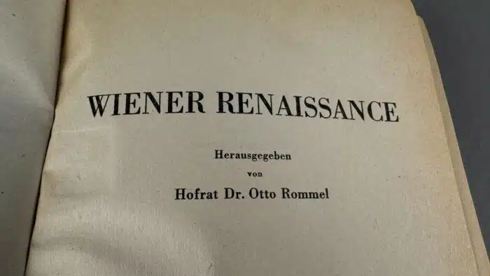 Wiener Renaissance Klassiker der Wiener Kultur 1947 – Bild 2