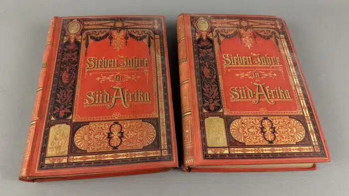 2 Bücher Emil Holub, Sieben Jahre in Südafrika 