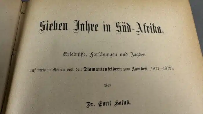 2 Bücher Emil Holub, Sieben Jahre in Südafrika  – Bild 3