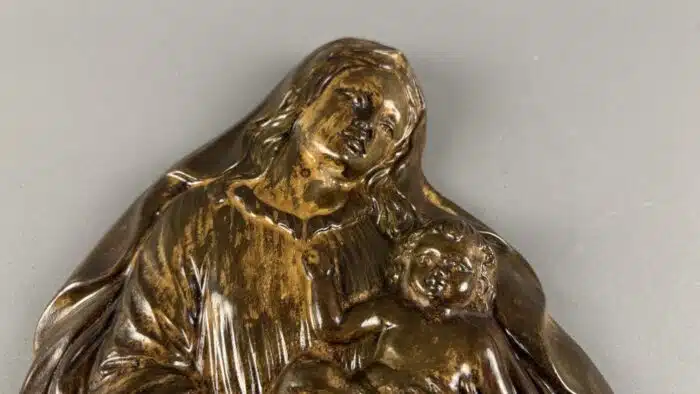 heiligen Relief aus Ton – Bild 2