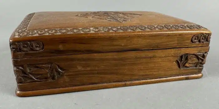 schöne Holz Schatztruhe – Bild 3