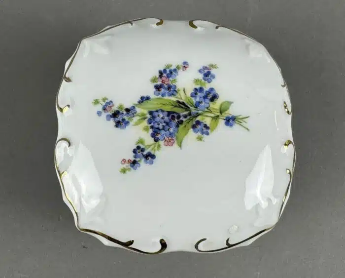 Limoges porcelain Dose mit Deckel – Bild 3