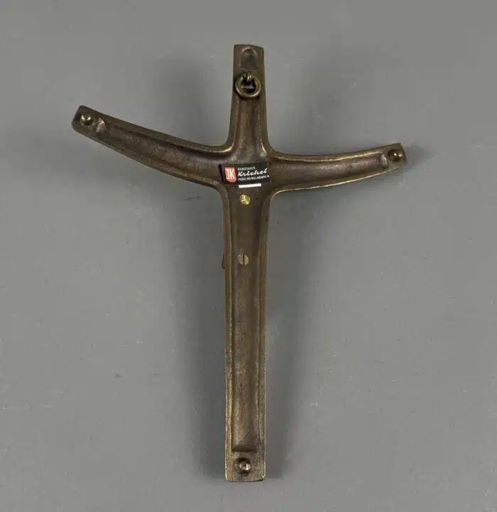 Designer Kunst Messing Wand Kreuz – Bild 5