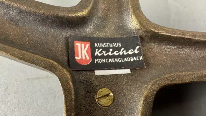 Designer Kunst Messing Wand Kreuz – Bild 6