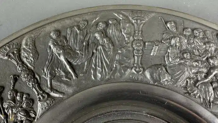 ZINNTELLER DIE JESUS GESCHICHTE / GEBURT BIS ZUM TOD – Bild 5