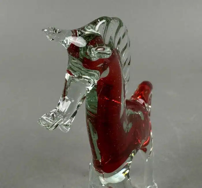 Murano Glas Pferd – Bild 3