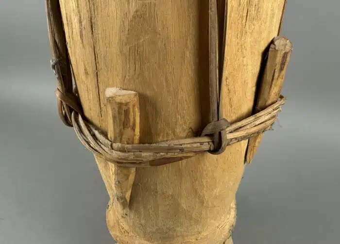 Trommel, wohl Afrika – Bild 2