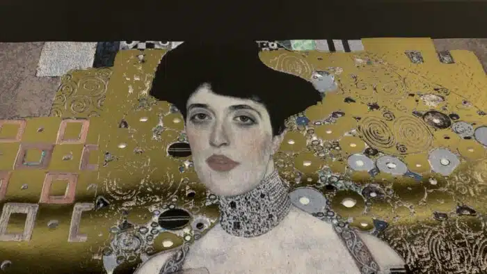 Gustav Klimt Bildnis Adele Bloch-Bauer Druckbild – Bild 3