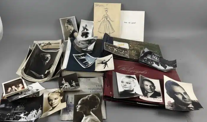 Bilder Nachlass des Verstorbenen Opern Sängers van Ginkel