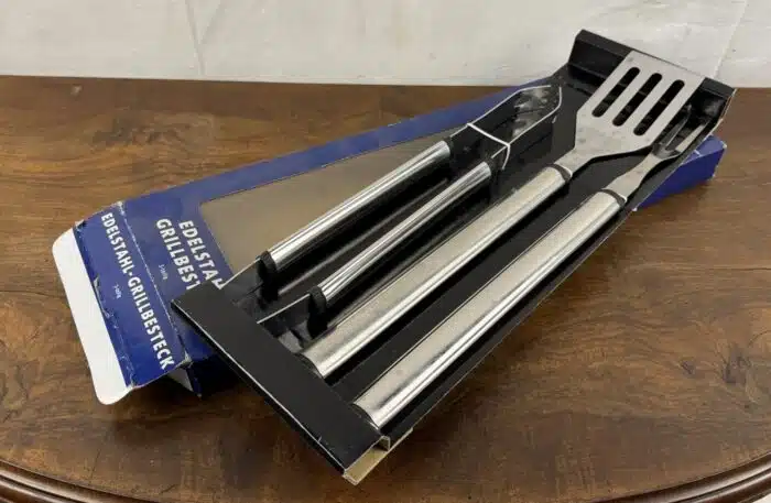 Edelstahl Grillbesteck
