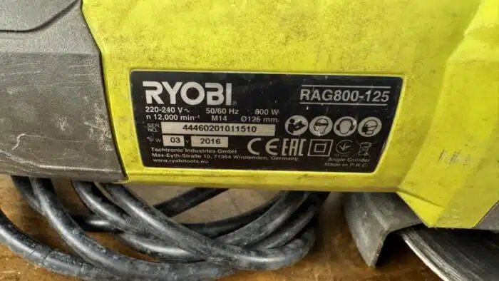 Ryobi kleine Flex – Bild 4