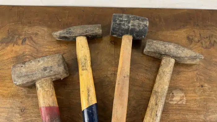 4 Stück verschiedene Hämmer – Bild 2