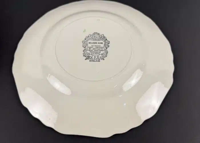 6 Fleischteller Englische Staffordshire Welcome Home  J&G Meakin England – Bild 4