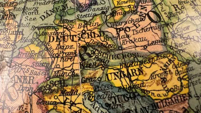 Columbus Erdglobus, um 1950 – Bild 7