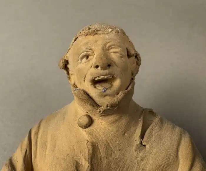Zwei Terraccotta Charakterfiguren – Bild 5