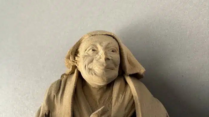 Zwei Terraccotta Charakterfiguren – Bild 6