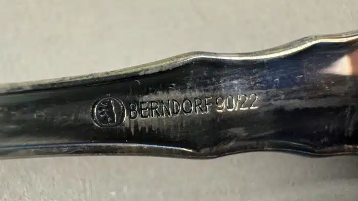 Berndorf Gabeln versilbert im Etui – Bild 5