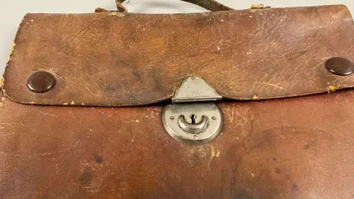Retro Echtleder Tasche – Bild 2