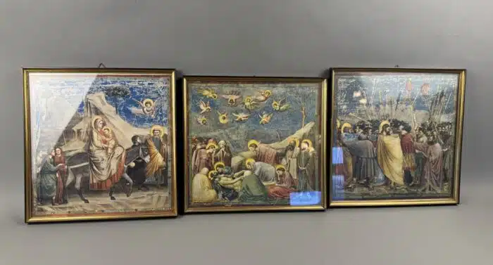 drei Stück Heiligenbilder