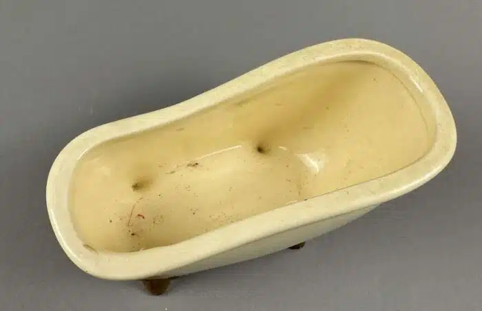 Seifenschale Badewännchen Keramik – Bild 3