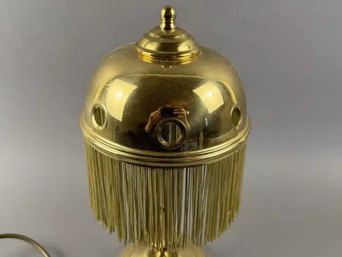 Vintage Messing Tischlampe – Bild 2