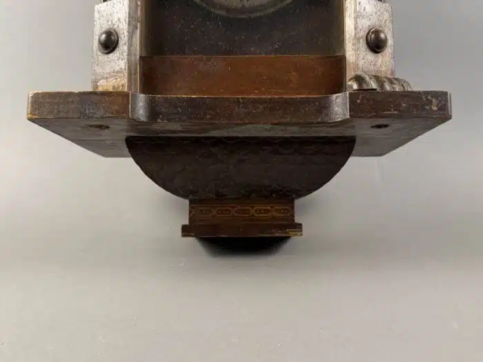 Wanduhr Holzkasten Jahrhundertwende – Bild 3
