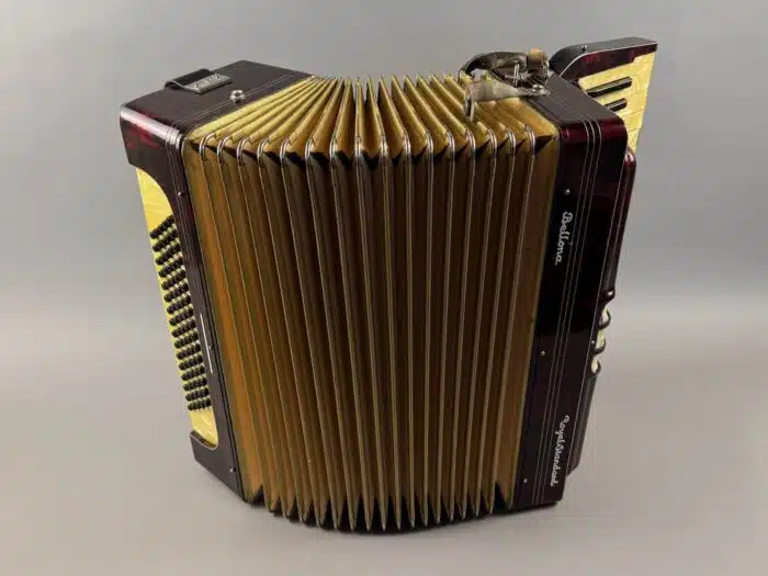 Ziehharmonika Harmonika Akkordeon Royal Standard Bellona inkl. Koffer – Bild 2