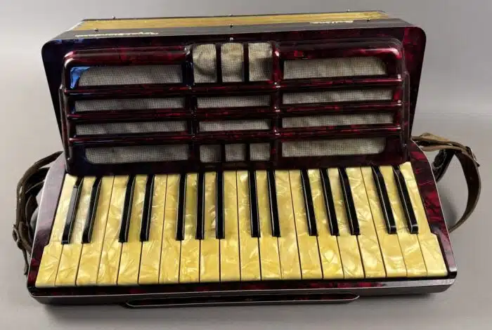Ziehharmonika Harmonika Akkordeon Royal Standard Bellona inkl. Koffer – Bild 5