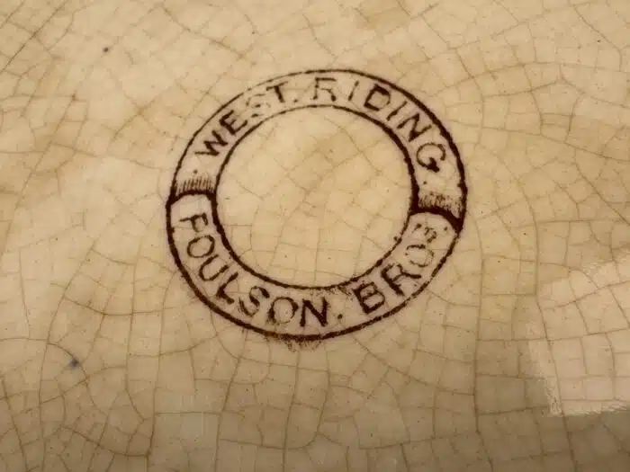 6 Stück Teller  Foulson Bros – Bild 3