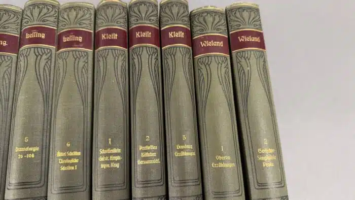 24 Bücher Werke von Schiller, Lessing, Kleist und Wieland – Bild 5