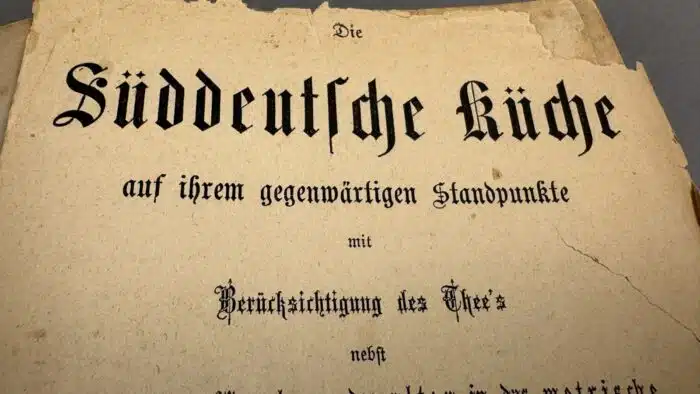 drei alte Kochbücher - Süddeutsche Küche aus 1875 – Bild 3