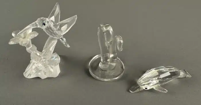 3 Stück Swarovski Glasfiguren – Bild 2