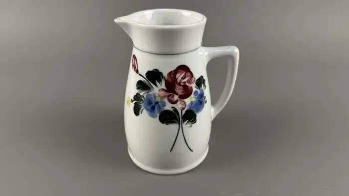 Lilienporzellan Glühwein Krug Alpenflora