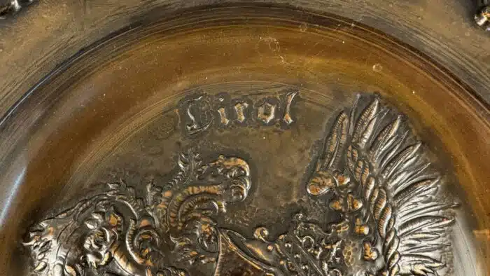 Kupferteller aus Tirol – Bild 2