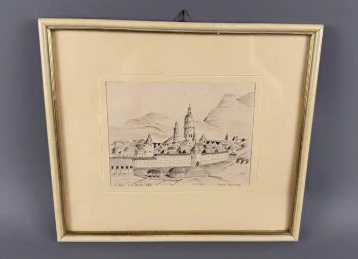 Bild von Villach 1688