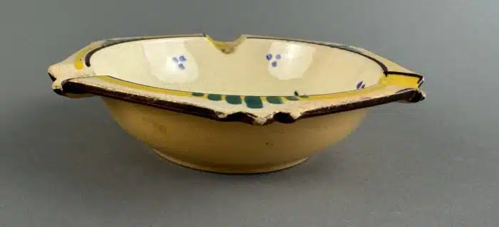 Switbert Lobisser - Aus persönlichem Besitz - Aschenbecher mit Auerhahn Darstellung Dm. 15 cm – Bild 3