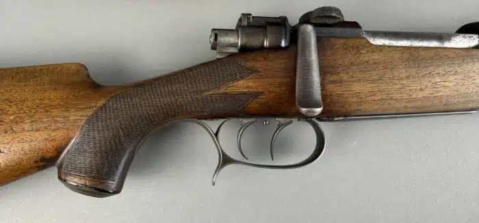 Switbert Lobisser - Aus persönlichem Besitz - Jagdgewehr mit Leder Futteral und Zielfernrohr – Bild 8