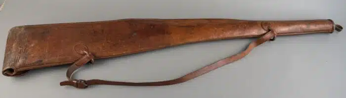 Switbert Lobisser - Aus persönlichem Besitz - Jagdgewehr mit Leder Futteral und Zielfernrohr – Bild 28