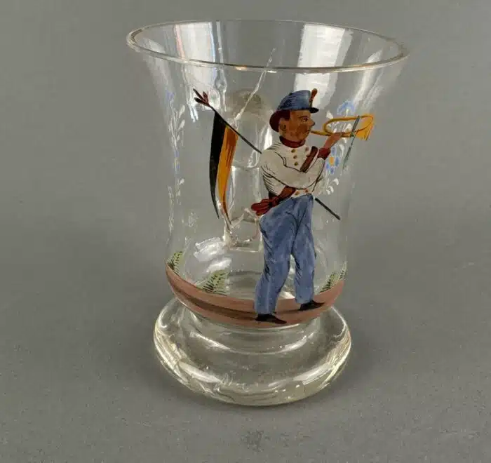 Switbert Lobisser - Aus persönlichem Besitz - Handbemaltes Glas