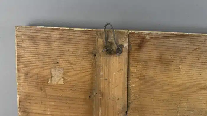 Switbert Lobisser - Aus persönlichem Besitz - Von Lobisser angefertigtes, gestaltetes und bemaltes Firmenschild David Unterweger Schneidermeister – Bild 5