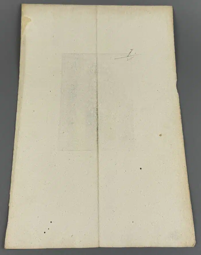 Switbert Lobisser - Holzschnitt - Grab im Winter auf Briefpapier mit Wasserzeichen im Papier vom Stift St. Paul op 76 HS 1928 15,8x10,7cm signiert und nummeriert für Max Mell – Bild 4