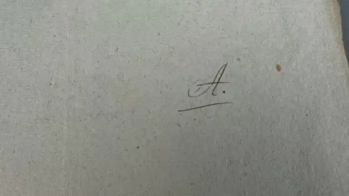 Switbert Lobisser - Holzschnitt - Dr. Huber 1931 auf Brief von 1792, mit Wasserzeichen im Papier vom Stift St. Paul. Op. 147 HS 13,8x8,4cm signiert nummeriert – Bild 7