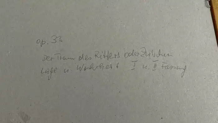 Switbert Lobisser - ORIGINAL Tuschezeichnung Studie vom Op 33 und Op 33a, Absolute Rarität – Bild 10