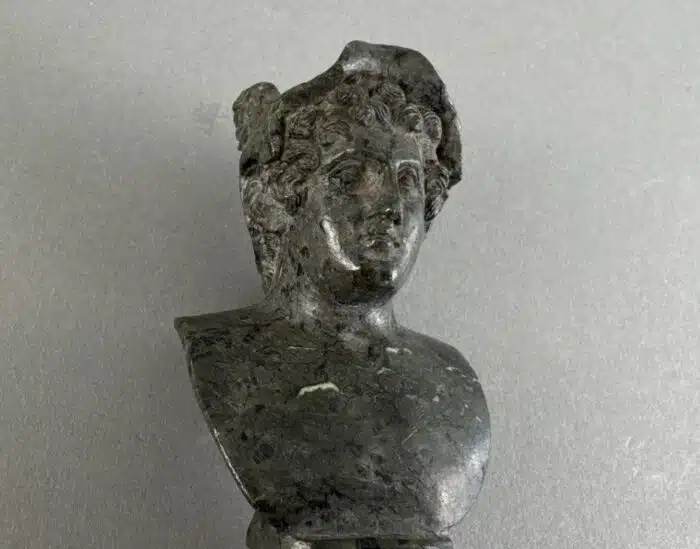 Switbert Lobisser - Aus persönlichem Besitz - Signaturstempel " Mercurio " H 12 cm – Bild 2