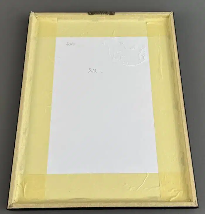 Switbert Lobisser - Holzschnitt - Hochfeistritz Op 401 gerahmt, verglast 33 x 25 cm signiert und nummeriert – Bild 6