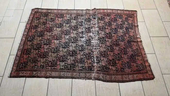 Switbert Lobisser - Aus persönlichem Besitz - Alter Teppich 190x124 cm