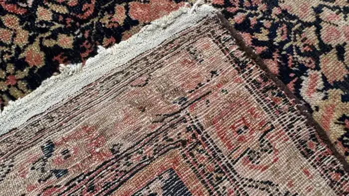 Switbert Lobisser - Aus persönlichem Besitz - Alter Teppich 190x124 cm – Bild 4