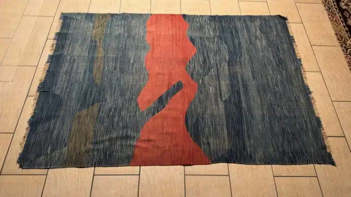 Switbert Lobisser - Aus persönlichem Besitz - Alter Teppich 220x150cm