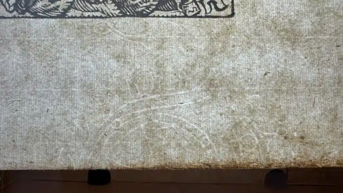 Switbert Lobisser - Holzschnitt - Hieß HS 1931 auf Papier vom Stift St. Paul. Mit Wasserzeichen Op. 156 14,3x9,4cm – Bild 6