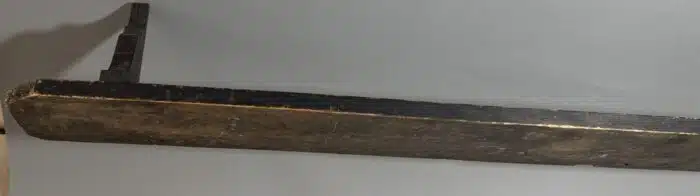 Switbert Lobisser - Aus persönlichem Besitz - Wand - Büchregal Holz L 117 cm T 14 cm – Bild 2